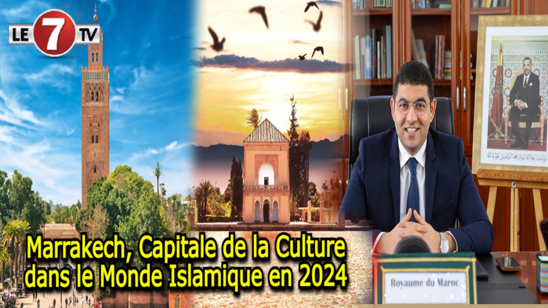 Mehdi Bensaïd Le choix de Marrakech comme capitale de la culture