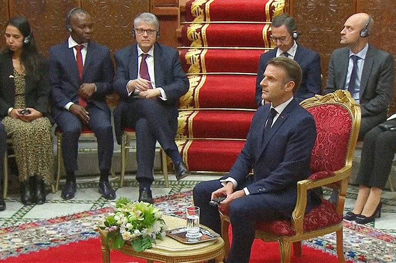 Le Président de la République Française Emmanuel Macron confirme le