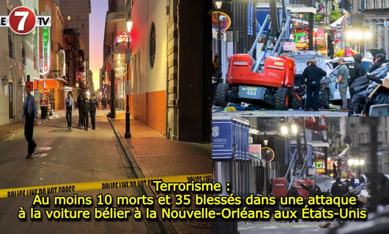 Terrorisme Au moins 10 morts et 35 blessés dans une attaque à la