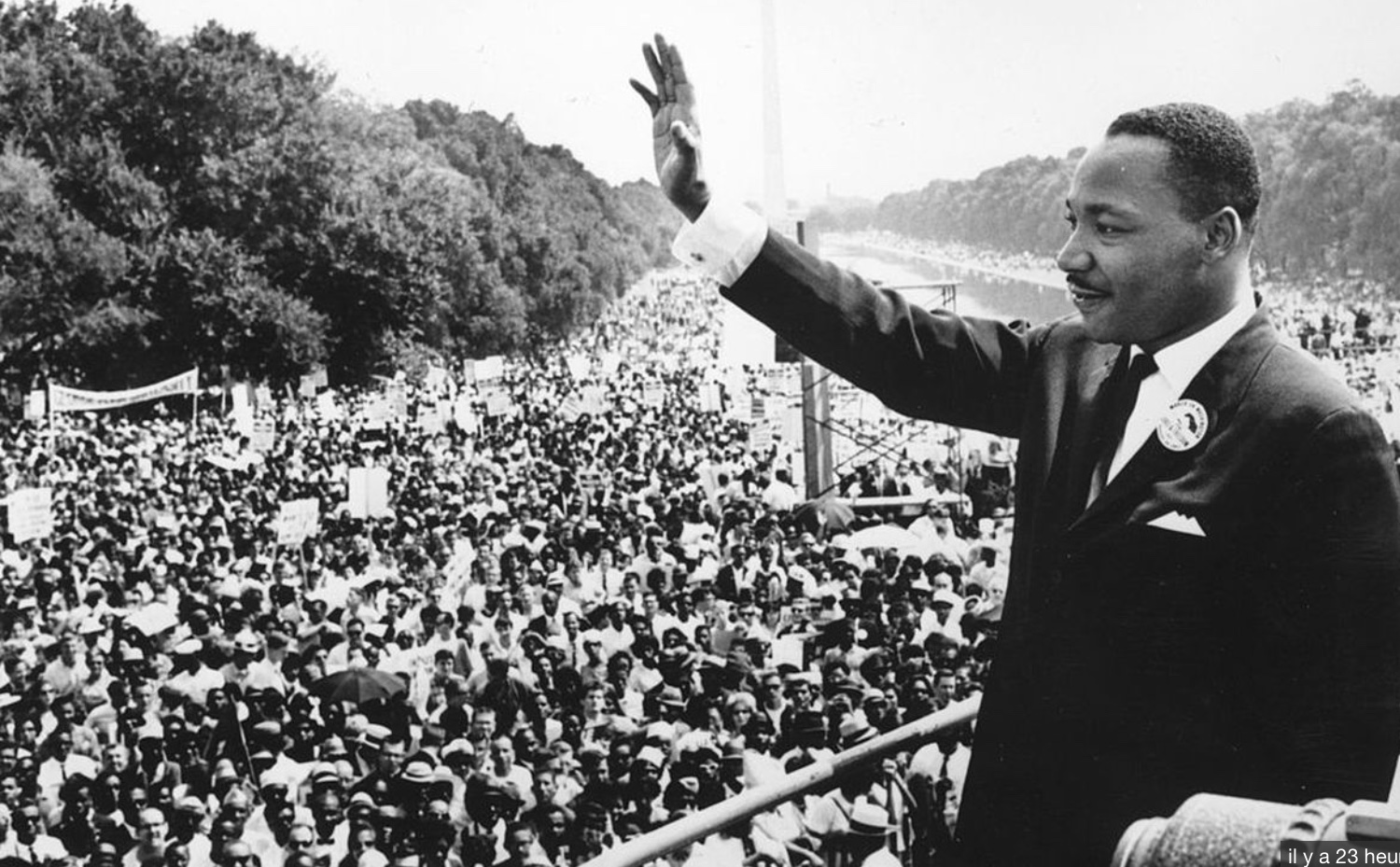 Photo of Anniversaire du discours de Martin Luther King du 28 aout 1963.
