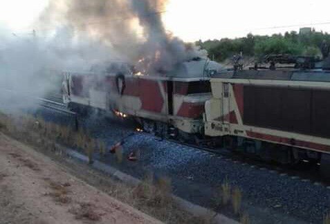 Photo of Un incendie se déclare dans un train reliant Tanger et Oujda