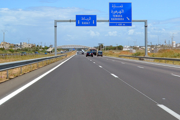 Photo of Circulation suspendue sur l’autoroute Rabat-Moulay Bousselham !