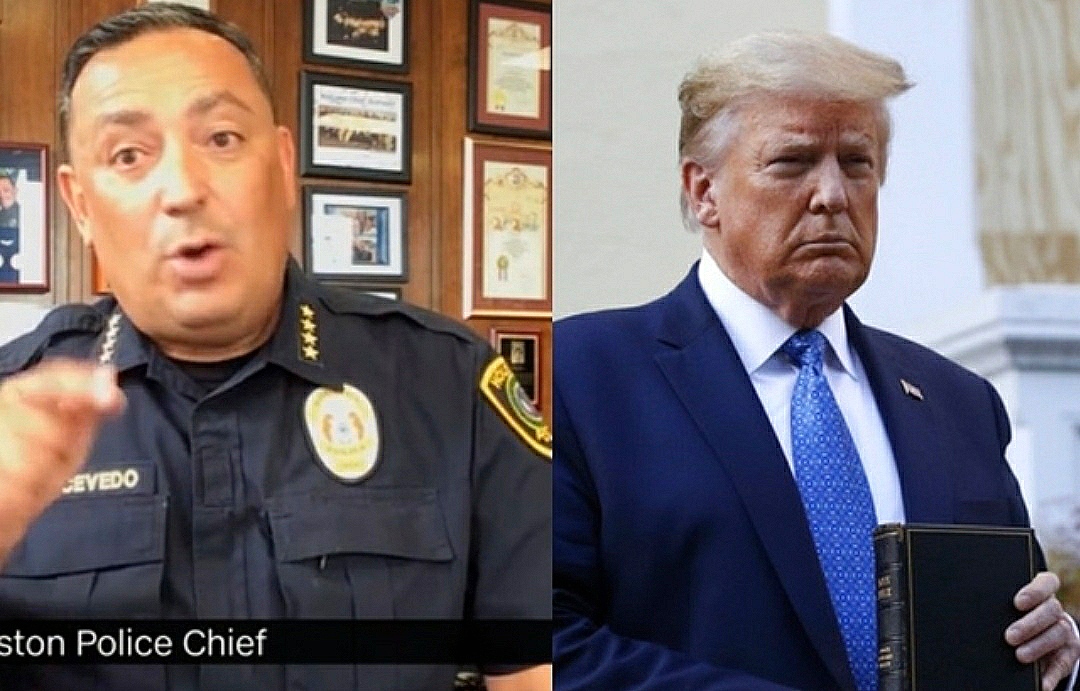 Photo of Quand le chef de la police de Houston demande à Donald Trump de « fermer sa bouche » !