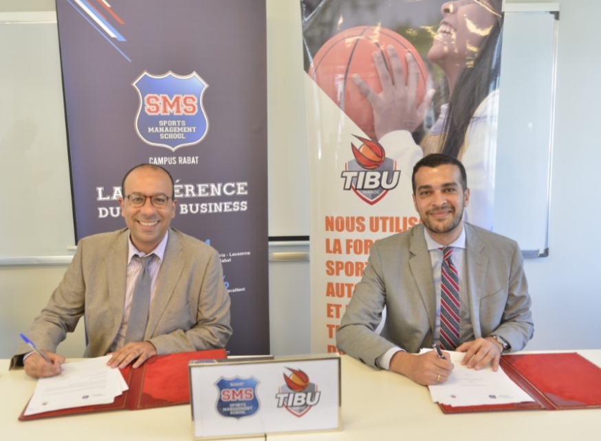 Photo of TIBU Maroc et Sports Management School. Slam Dunk .