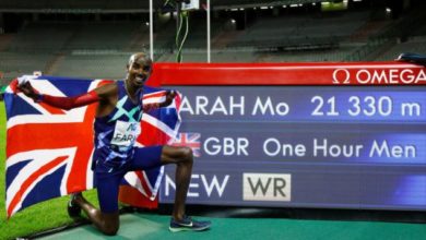 Photo of Athlétisme : « Record de l’heure » battu par Mo Farah !