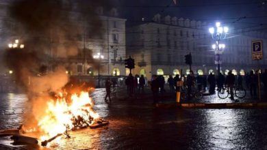 Photo of Incidents en Italie lors de manifestations anti-couvre-feu !