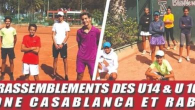 Photo of Tennis : Journées de rassemblement pour les régions Casablanca et Rabat !