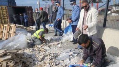 Photo of Casablanca: Saisie de 2.360 kg de Chira dissimulés dans du Marbre !