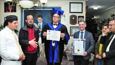 Photo of Le célèbre musicien Haj Younes reçoit un « Doctorat Honorifique » !