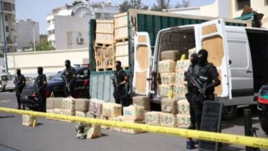 Photo of Trafic international de drogue : Saisie de 3.300 kg de Chira (résine de Cannabis ) à El Jadida !