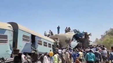 Photo of Huit personnes interpellées après la collision ferroviaire en Égypte !