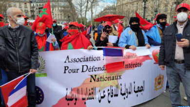 Photo of « Ghali Gate » : Sit-in de protestation à Paris du tissu associatif Marocain en France !