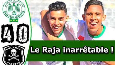 Photo of Coupe de la CAF: Le Raja de Casablanca écrase les Orlando Pirates (4-0) et file en demi-finales !