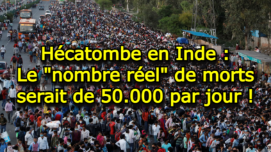 Photo of Hécatombe en Inde : Le « nombre réel » de morts serait en fait, de 50.000 par jour !