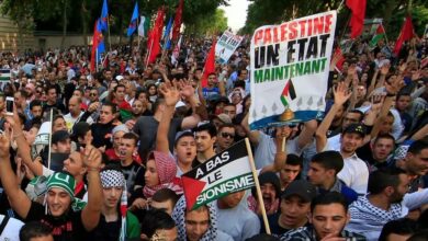 Photo of France : 22.000 personnes manifestent pour soutenir la Palestine !