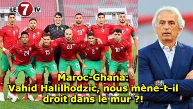 Photo of Maroc-Ghana : Vahid Halilhodzic, nous mène-t-il droit dans le mur ?!