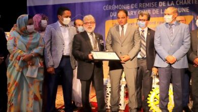 Photo of Sahara Marocain : Remise de la Charte du Rotary Club de Laâyoune !