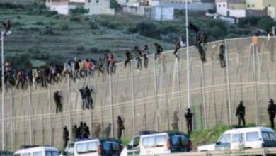 Photo of 150 migrants ont essayé d’entrer à Melilla !