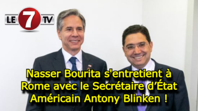 Photo of Nasser Bourita s’entretient à Rome avec le Secrétaire d’État Américain Antony Blinken !