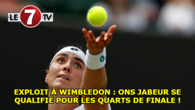 Photo of EXPLOIT À WIMBLEDON : ONS JABEUR SE QUALIFIE POUR LES QUARTS DE FINALE !