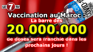 Photo of Vaccination au Maroc : La barre des 20 millions de doses sera franchie dans les prochains jours !