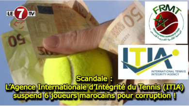 Photo of Scandale : L’Agence Internationale d’Intégrité du Tennis (ITIA) suspend 6 joueurs marocains pour corruption !