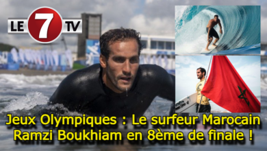 Photo of Exploit aux Jeux Olympiques : Le surfeur Marocain Ramzi Boukhiam en 8ème de finale !