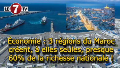 Photo of Disparités économiques : 3 régions du Maroc créent, à elles seules, presque 60% de la richesse nationale !