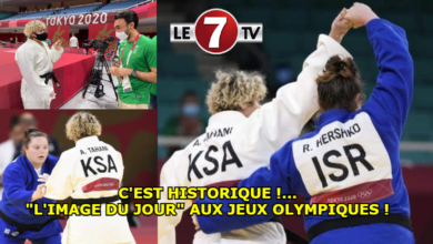 Photo of C’EST HISTORIQUE !…ET C’EST DEVENUE « L’IMAGE DU JOUR » AUX JEUX OLYMPIQUES !