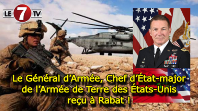 Photo of ÉTATS-UNIS / MAROC : Le Général d’Armée, Chef d’État-major de l’Armée de Terre des États-Unis reçu à Rabat !