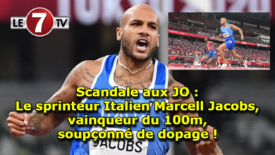 Photo of Scandale aux JO : Le sprinteur Italien Marcell Jacobs, vainqueur du 100m, soupçonné de dopage ! 