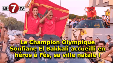 Photo of Fès : Le Champion Olympique Soufiane El Bakkali accueilli en héros dans sa ville natale !