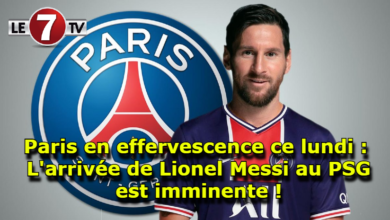 Photo of Paris en effervescence ce lundi 9 août 2021 : L’arrivée de Lionel Messi au PSG est imminente !