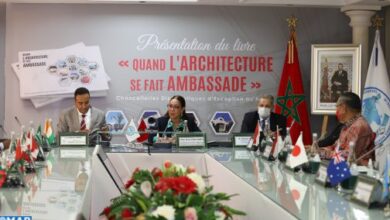 Photo of Présentation à Rabat du livre “Quand l’architecture se fait ambassade” :