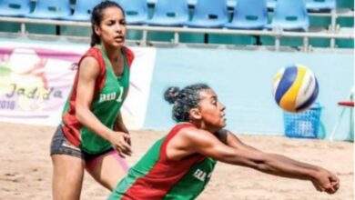 Photo of Ça  ne va pas . Le volley ball national en bronze et… zinc .