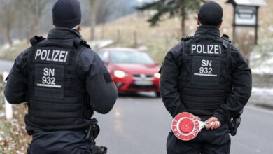 Photo of Arrestation d’un Syrien après une menace d’attentat contre une synagogue en Allemagne :