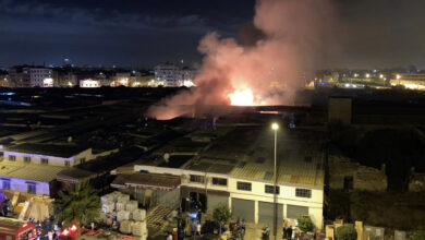 Photo of Maitrise d’un incendie au marché de Koréa à Casablanca :