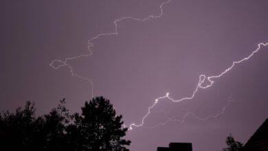 Photo of Pluies, tonnerre et éclairs: La nuitée du lundi était agitée :