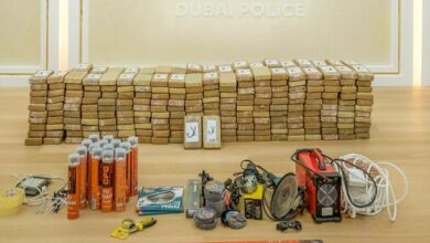 Photo of Saisie de 500 kg de cocaïne pure d’une valeur de 136 millions de dollars à Dubai :