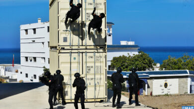 Photo of Inauguration d’une nouvelle tour de descente en rappel en faveur de la Marine Royale entre le Maroc et les Etats-Unis :