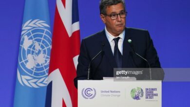 Photo of Sa Majesté le Roi adresse un discours à la 26-ème Conférence des Parties à la Convention-cadre des Nations Unies sur les changements climatiques :