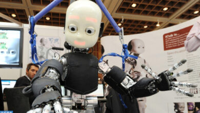 Photo of Icub, un robot “humain”