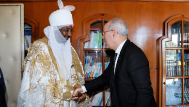 Photo of M. Toufiq reçoit à Rabat le khalife général de la Tariqa Tijaniya au Nigeria