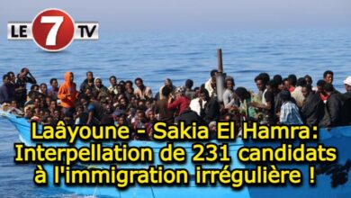 Photo of Laâyoune-Sakia El Hamra: Interpellation de 231 candidats à l’immigration irrégulière !