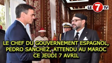 Photo of LE CHEF DU GOUVERNEMENT ESPAGNOL, PEDRO SANCHEZ, ATTENDU CE JEUDI 7 AVRIL AU MAROC