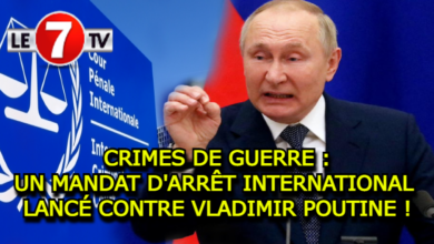 Photo of CRIMES DE GUERRE : UN MANDAT D’ARRÊT INTERNATIONAL LANCÉ CONTRE VLADIMIR POUTINE !