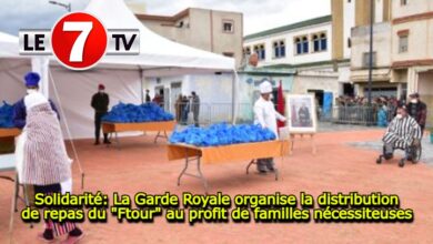 Photo of Solidarité: La Garde Royale organise la distribution de repas du « Ftour » au profit de familles nécessiteuses