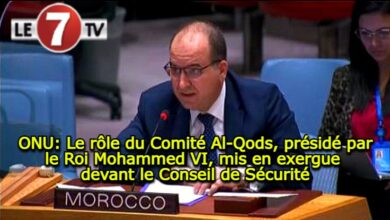 Photo of ONU: Le rôle du Comité Al-Qods, présidé par le Roi Mohammed VI, mis en exergue devant le Conseil de Sécurité