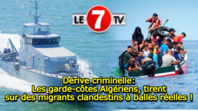 Photo of Dérive criminelle: Les garde-côtes Algériens tirent sur des migrants clandestins à balles réelles !