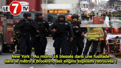 Photo of New York : Au moins 16 blessés dans une fusillade dans le métro à Brooklyn, des engins explosifs retrouvés !